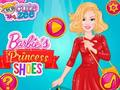 Spēle Bārbijas princeses kurpes  online