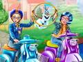 Spēle Princese Scooter brauciens  online