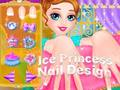 Spēle Ledus princeses nagu dizains  online
