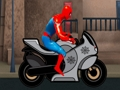 Spēle Zirnekļcilvēks uz motocikla  online