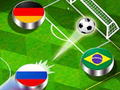 Spēle Futbola kauss pirkstu futbolā  online