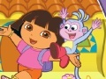 Spēle Dora Explorer sasniedz zābakus  online