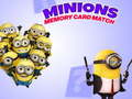 Spēle Minions atmiņas karšu atbilstība  online