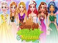 Spēle Disney Girls pavasara ziedi  online