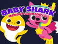 Spēle Baby Shark atmiņas kartes atbilstība  online