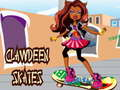 Spēle Clawdeen slidas  online