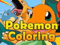 Spēle Pokemon krāsošana  online