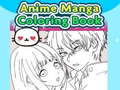 Spēle Anime Manga krāsojamā grāmata  online