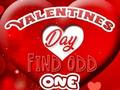 Spēle Valentīna diena Atrodi Odd One  online