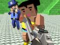 Spēle GunGame šaušanas karš: bloķēts gangsteris  online