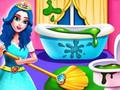 Spēle Princešu mājas tīrīšana  online