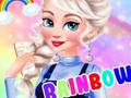 Spēle Princeses varavīksnes mode  online