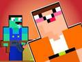Spēle Super Noob sagūstīts kalnracis  online