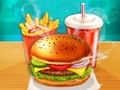 Spēle Happy Kids burgeru gatavotājs  online
