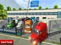 Spēle Lielākais bezceļu kravas kravas automašīnu piekabju simulators  online