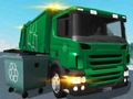 Spēle Ekstrēma kravas automašīnu stāvvieta  online