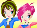 Spēle Winx Tecna ģērbšanās online