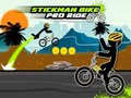 Spēle Stickman Bike Pro brauciens  online