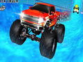 Spēle Ūdens sērfotājs vertikālās rampas monster truck  online