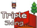 Spēle Trīskāršā slēpošana 2D  online