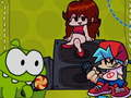 Spēle Piektdienas vakars Funkin VS Om Nom no Cut The Rope  online