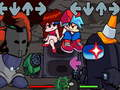 Spēle Piektdienas vakars Funkin Tricky vs Black Imposter  online