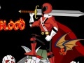 Spēle Power Rangers Samurai Helovīna asinis  online