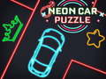 Spēle Neona auto puzle  online