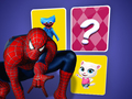 Spēle Spiderman atmiņas kartes atbilstība  online