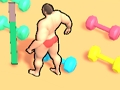 Spēle Muscle Race 3D: Smash skriešanas spēle  online