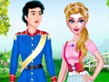 Spēle Skaistumkopšanas grima salons princesei  online