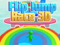 Spēle Flip Jump Race 3d online