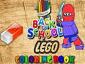 Spēle Atpakaļ uz skolu Lego krāsojamā grāmata  online