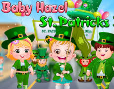 Spēle Baby Hazel St. Patrika diena  online