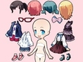 Spēle Chibi Anime princeses lelle  online