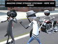 Spēle Pārsteidzošs noziegums Strange Stickman Rope Vice Vegas online