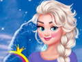 Spēle Elsa Frozen Stilīgās rozes  online