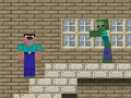 Spēle Noob pret zombijiem 3  online