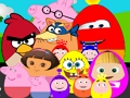 Spēle Slaveni multfilmu varoņi Olas  online