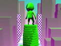 Spēle Stack torņu krāsas palaist 3D-Tower palaist kubs sērfotājs  online