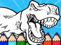 Spēle Krāsojami dino bērni  online