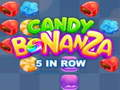 Spēle Candy Bonanza 5. rindā  online