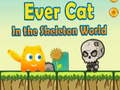 Spēle EverCat skeletu pasaulē  online