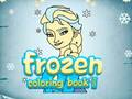 Spēle Frozen krāsojamā grāmata II  online
