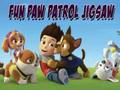 Spēle Jautra Paw Patrol Jigsaw  online