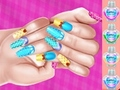 Spēle Elzas princeses tēma nagu māksla DIY online