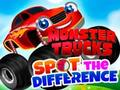 Spēle Monster Trucks pamana atšķirību  online