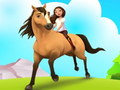 Spēle Zirgu skrējiens 3D  online
