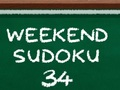 Spēle Nedēļas nogales Sudoku 34  online