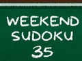Spēle Nedēļas nogales Sudoku 35  online